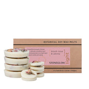 Stoneglow Soy Wax Melts - Light Blush Rose & Peony