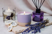 Stoneglow Soy Candle - Moon - Lavender & Mint