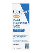 CeraVe AM Facial Moisturizing Lotion with Sunscreen SPF25 52ml