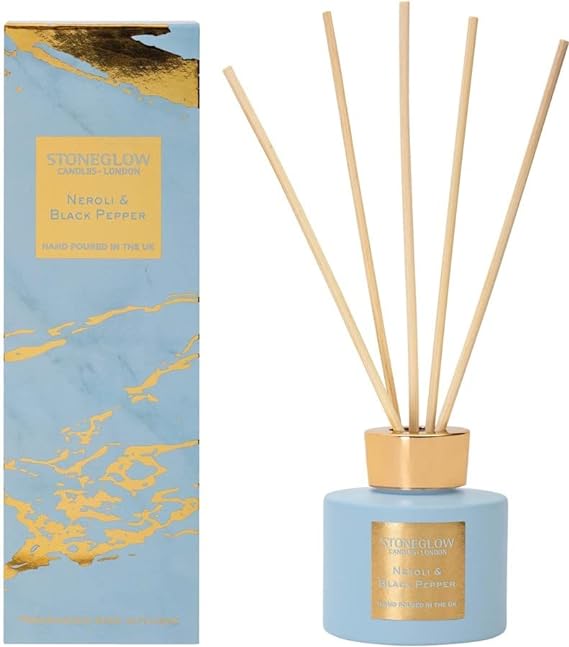 Stoneglow Reed Diffuser - Neroli & Black Pepper