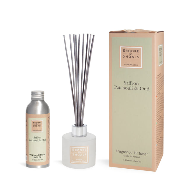 Brooke & Shoals Diffuser Refill - Saffron Patchouli & Oud