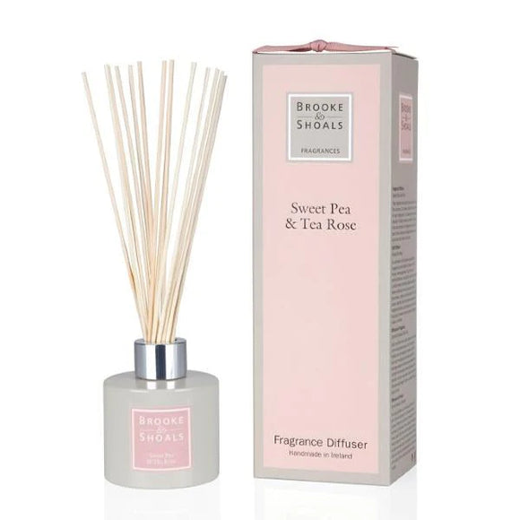 Brooke & Shoals Sweet Pea & Tea Rose Diffuser