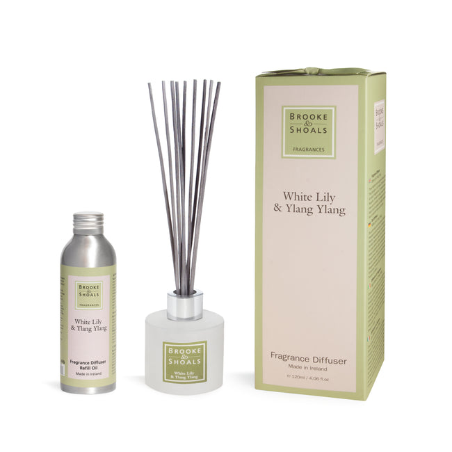 Brooke & Shoals Diffuser Refill - White Lily & Ylang Ylang