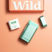 Wild Refillable, Natural Deodorant - Fresh Cotton & Sea Salt