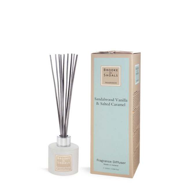 Brooke & Shoals Sandalwood Vanilla & Salted Carmel Diffuser