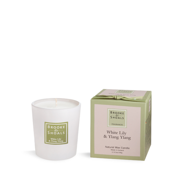 Brooke & Shoals White Lily & Ylang Ylang Candle