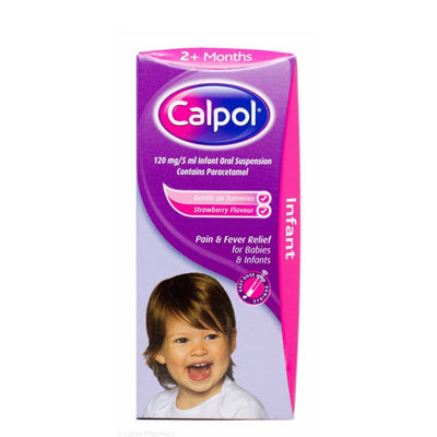 Calpol Sugar Free Infant Suspension with Syringe