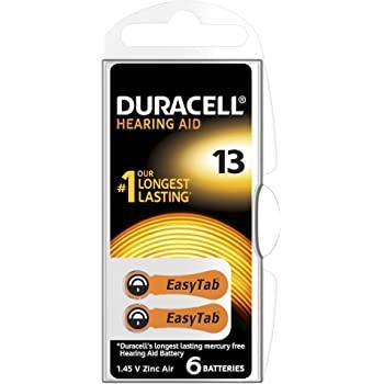 Duracell Activair Hearing Aid Batteries Size 13
