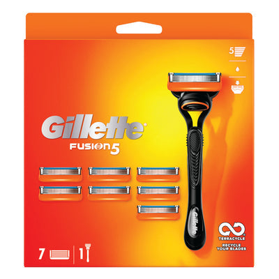 Gillette Fusion5 Razor & 7 Blades
