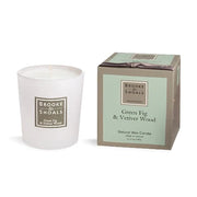 Brooke & Shoals Green Fig & Vetiver Wood Candle