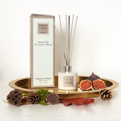 Brooke & Shoals Green Fig & Vetiver Wood Diffuser