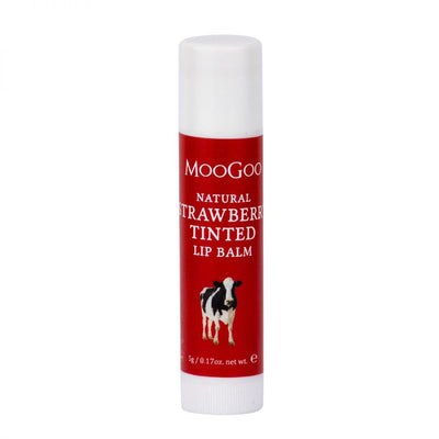Moogoo Strawberry Tinted Lip Balm