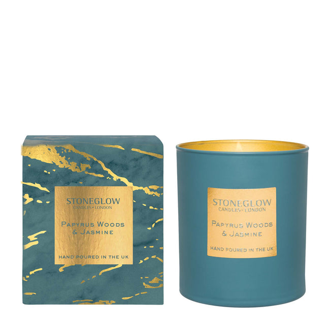 Stoneglow Papyrus Woods & Jasmine Candle