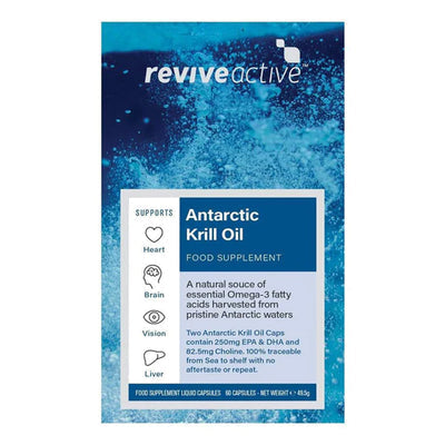 Revive Active Antarctic Krill Oil 60 Capsules