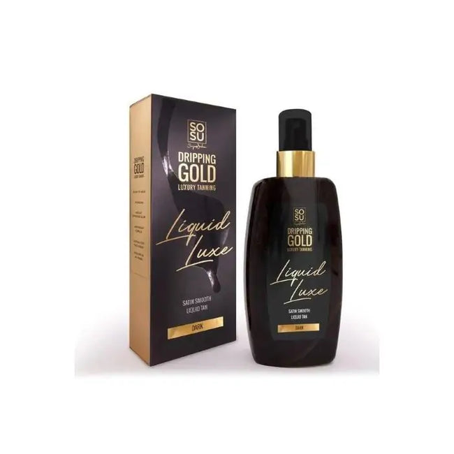 SoSu Dripping Gold Liquid Luxe Liquid Tan Dark