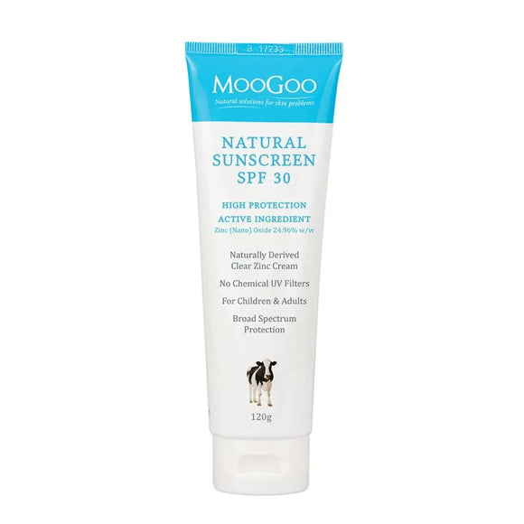 MooGoo Natural Sunscreen SPF30 120g