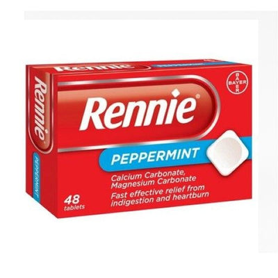 Rennie Peppermint Tablets 48s