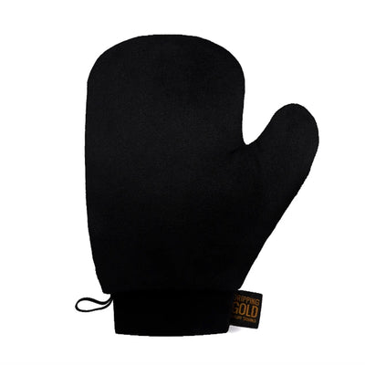 SOSU Dripping Gold Velvet Thumb Tan Mitt